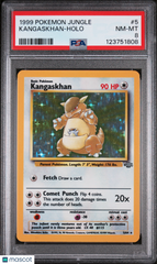 1999 Pokemon Jungle Kangaskhan Holo Holo PSA 8 #5