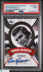 2012 Leaf Pop Century Award Winners Autographs Burt Reynolds Auto PSA 9