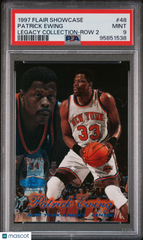 1997 Flair Showcase Legacy Collection Patrick Ewing #48 Row 2 /100 PSA 9 Mint