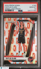 2024 Panini Prizm WNBA Caitlin Clark #145 Rookie Logo SP PSA 10 Gem Low Pop