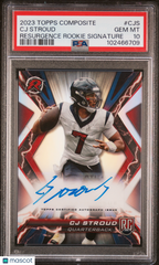2023 Topps Composite Resurgence Rookie Signatures CJ Stroud #CJS Auto PSA 10