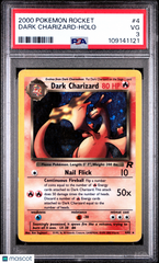 2000 Pokemon Rocket Dark Charizard HOLO #4 PSA 3