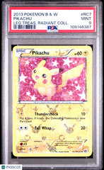 2013 Pokemon Black & White Legendary Treasures Radiant Coll Pikachu PSA 9 #RC7