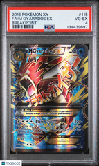 2016 Pokemon Xy Breakpoint M Gyarados EX Foil Fa Breakpoint PSA 4 #115