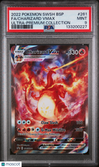 2022 Pokemon Swsh Black Star Promo Charizard VMAX Ultra-Premium Fa PSA 9 #261