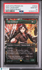 2025 MTG Magic Promos Tifa Lockhart #0002 Pro Tour Qualifier-Participant PSA 10