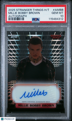 2025 Topps Stranger Things High Tek Autograph Millie Bobby Brown ELEVEN PSA 10