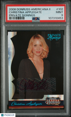 2008 Donruss Americana Autograph Christina Applegate Bundy Auto 65/65 PSA 9 Mt