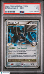 2009 Pokemon Platinum Dialga G Level Up X Holo PSA 3 #122