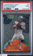 1998 Skybox E-X2001 Stardate 2001 Peyton Manning #15 Rookie RC SP PSA 9 Mint