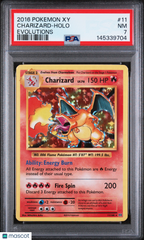 2016 Pokemon Xy Evolutions Charizard Holo Holo Evolutions PSA 7 #11