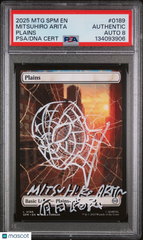 2025 Magic MTG Marvel's Spider-Man Plains PSA Mitsuhiro Arita Auto Sketch #0189