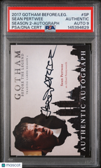 2017 Gotham Before The Legend S2 Autograph Sean Pertwee as Alfred SP PSA Auto