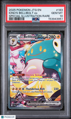 2025 Pokemon Journey Together Iono's Bellibolt EX Special Illus Rare PSA 10 #183