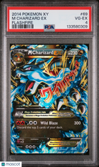 2014 Pokemon Xy Flashfire M Charizard EX Flashfire Holo PSA 4 #69