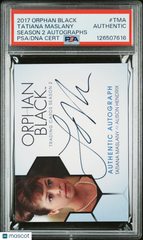2017 Orphan Black Season 2 Autograph Tatiana Maslany #TMA PSA Auth Auto