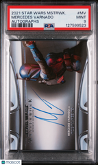 2021 Topps Star Wars Masterwork Autograph Mercedes Varnado Auto PSA 9