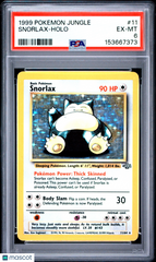 1999 Pokemon Jungle Snorlax Holo Holo PSA 6 #11