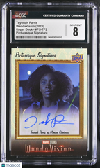 2023 Upper Deck WandaVision Signature Teyonah Parris as Rambeau Auto CGC 8