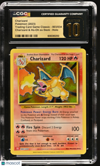 2023 Pokemon TCG Classic Charizard Holo CGC 10 #003/034 Pristine Black Label