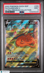 2022 Pokemon Swsh Black Star Promo Charizard V Fa Ultra-Premium Coll PSA 9 #260