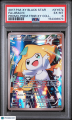 2017 Pokemon Xy Black Star Promos Jirachi Promo-Prem Trainer Xy Fa PSA 6 #XY67a