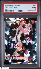 2024 Panini Prizm WNBA Caitlin Clark #22 Ice Rookie RC PSA 9 Fever