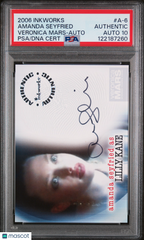 2006 Inkworks Veronica Mars Autograph Amanda Seyfried Lilly Kane PSA Auto 10