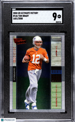 2000 Upper Deck Ultimate Victory Tom Brady #146 Rookie Red Foil /2000 SGC 9