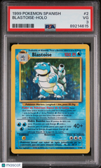 1999 Pokemon Spanish Blastoise Holo Spanish PSA 3 #2