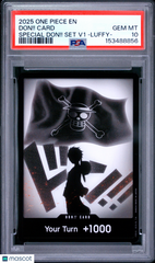 2025 One Piece Promos Don!! Card Special Don!! Set V1 -Luffy PSA 10 Gem Mint