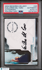 2004 Inkworks Hellboy Autographs Guillermo Del Toro #A6 PSA Au 10 Auto