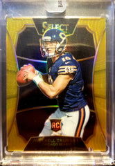 MITCH TRUBISKY 2016 PANINI SELECT # 9/10 GOLD REFRACTOR ROOKIE RC BEARS