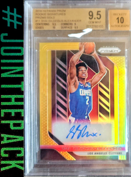 Shai Gilgeous Alexander ルーキーサインカード Shai Gilgeous Alexander ルーキーサインカード トレーディング