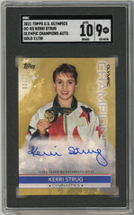 KERRI STRUG 2021 TOPPS U.S. OLYMPICS CHAMPIONS AUTO GOLD #/20 SGC 9 GYMNASTICS