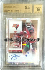 JAMEIS WINSTON 2015 CONTENDERS CRACKED ICE ROOKIE AUTOGRAPH BGS 9.5/10 AUTO RC /23 BUCCANEERS