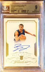 ZACH LAVINE 2014-15 FLAWLESS #10/10 GOLD ROOKIE AUTOGRAPH AUTO RC BGS 9/10